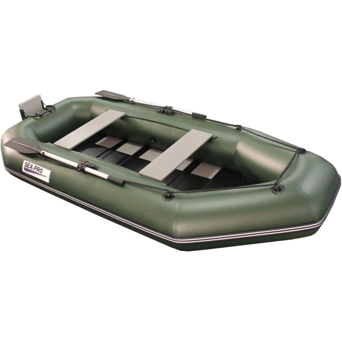 Лодка ПВХ SEA-PRO 230C зеленая 230CZ